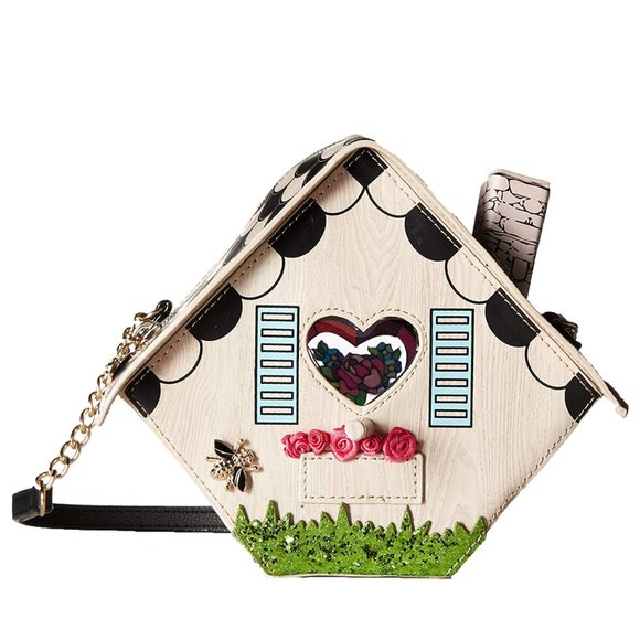 Betsey Johnson Handbags - Betsey Johnson Home Tweet Home Birdhouse Crossbody